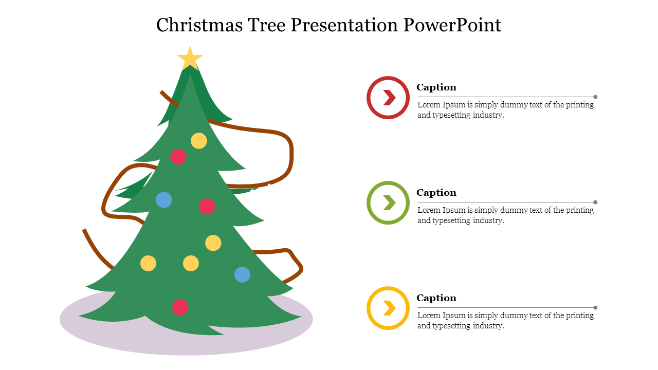 Christmas Tree Presentation PowerPoint